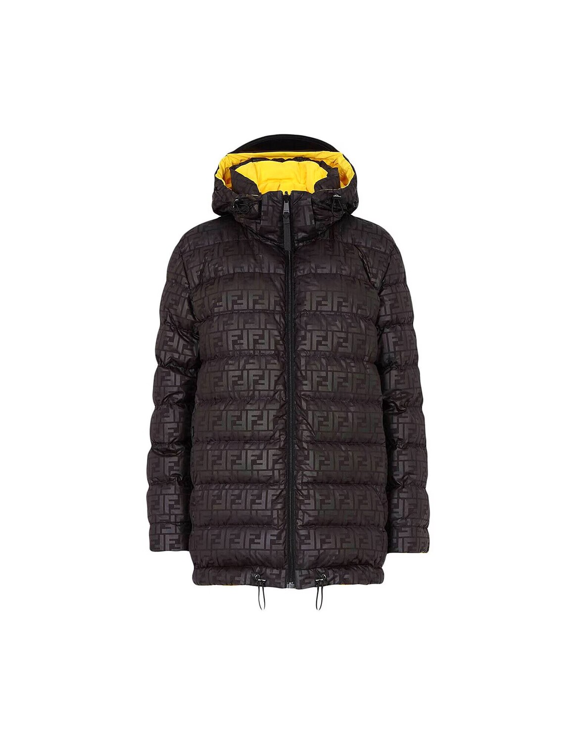 

Пуховик Fendi, черный