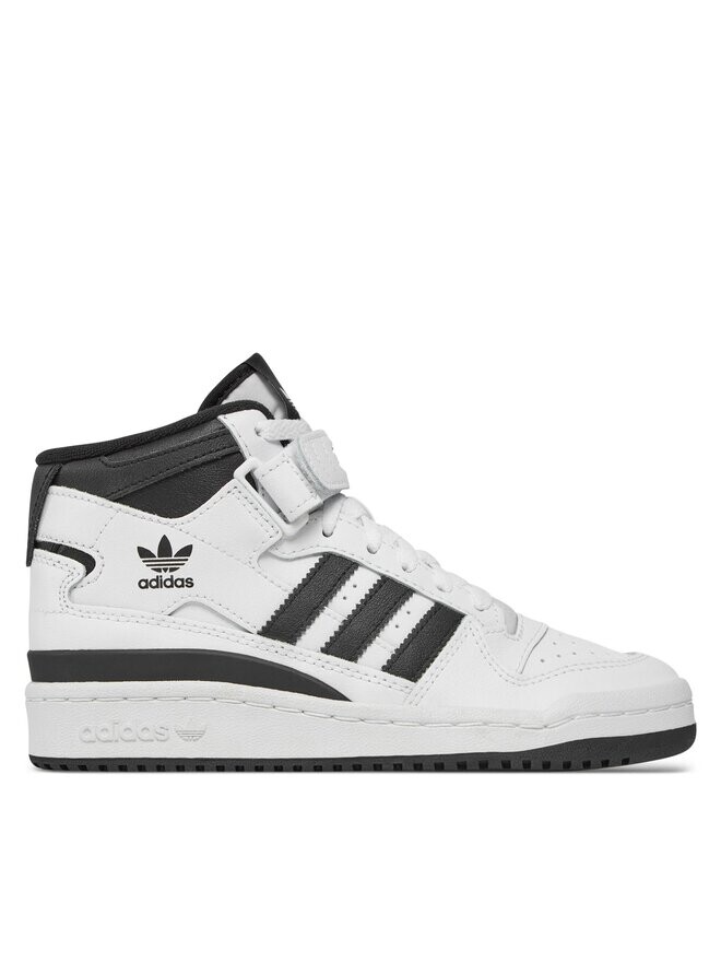 

Кроссовки Forum Mid J adidas, белый