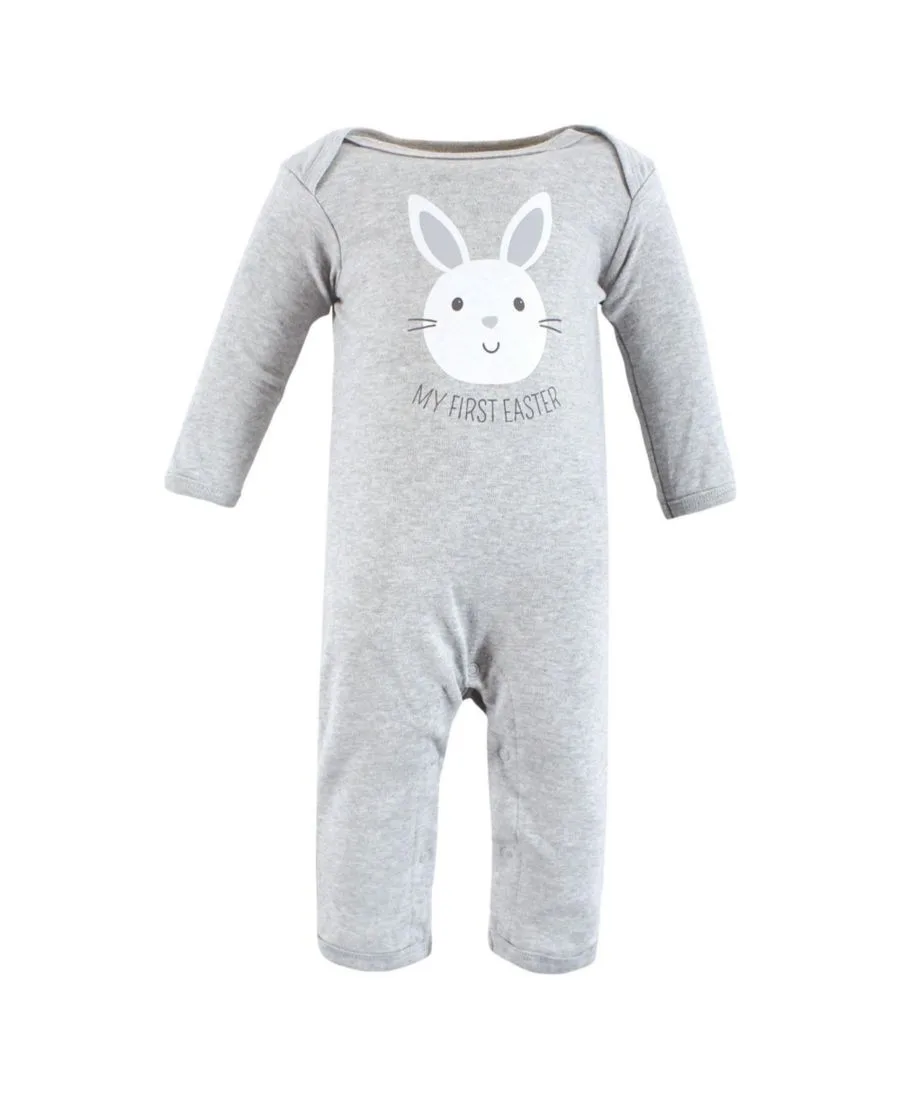 Тройной комплект цельнокроеных костюмов Hudson Baby, Eggstra Cute — фото 2