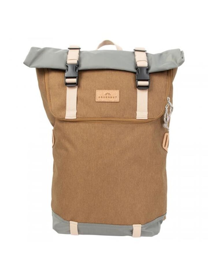 

Рюкзак Doughnut Christopher Euro 18 - Rolltop Rucksack 45 cm, цвет khaki x grey