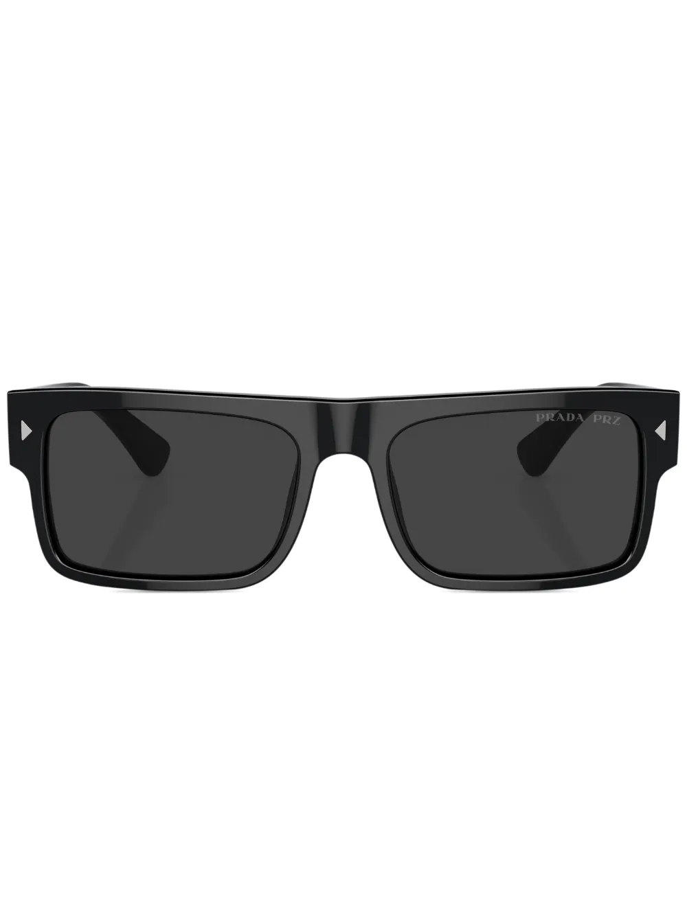 

Солнцезащитные очки в квадратной оправе с логотипом Prada Eyewear, черный
