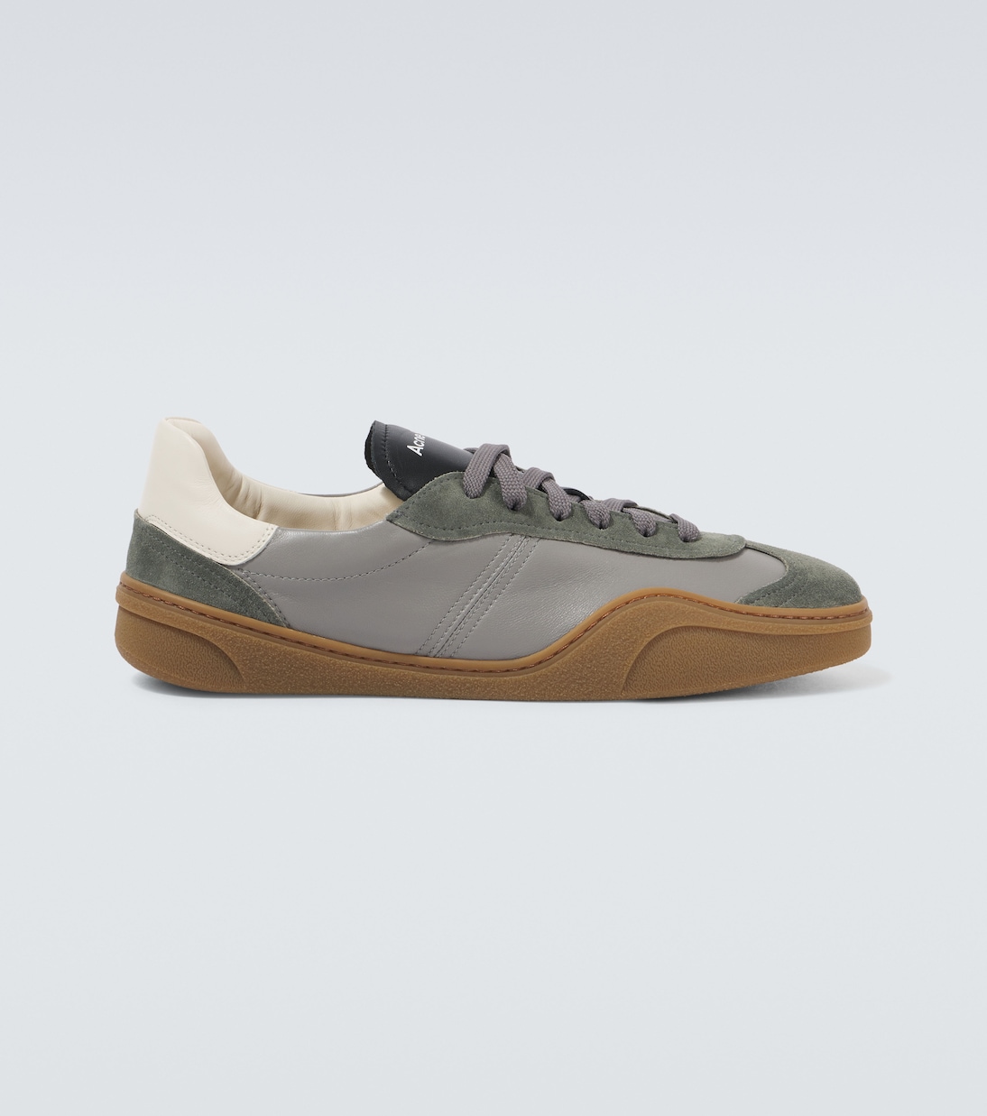 

Кроссовки Bars M из замши и кожи Acne Studios, Multi Grey