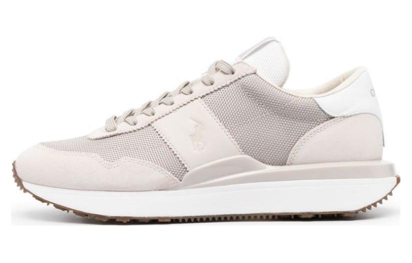 

Кроссовки со шнуровкой и вставками Polo Ralph Lauren, Gray