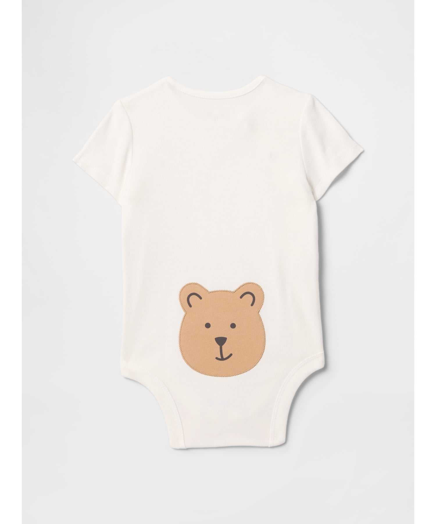 Детский боди с изображением медведя Брэннана Gap, NEW_OFF_WHITE_OPT1 — фото 2