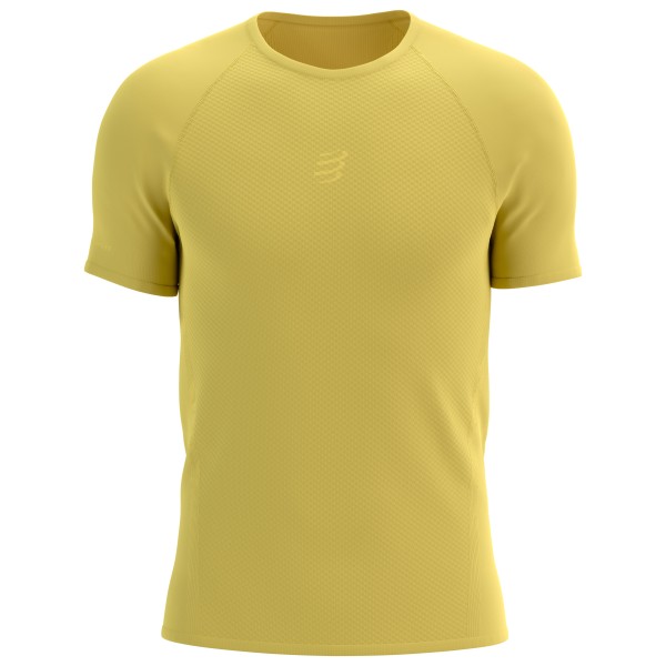 

Футболка для трейловых гонок из хлопка и кожи - беговая рубашка Compressport, мультиколор