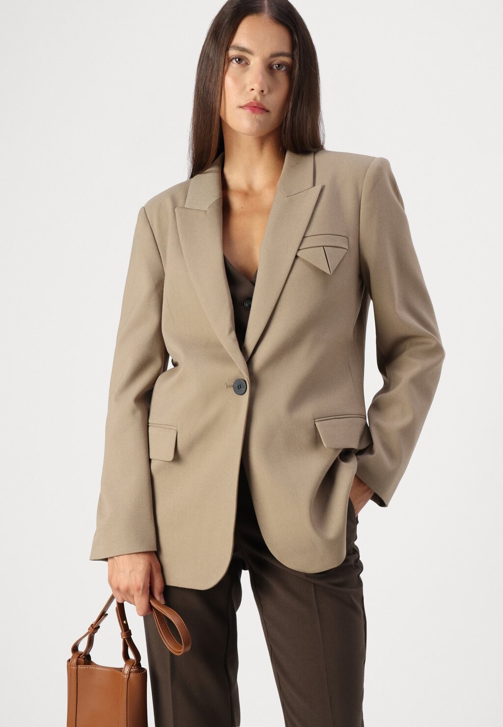 

Блейзер TAILOR Copenhagen Muse, коричневый