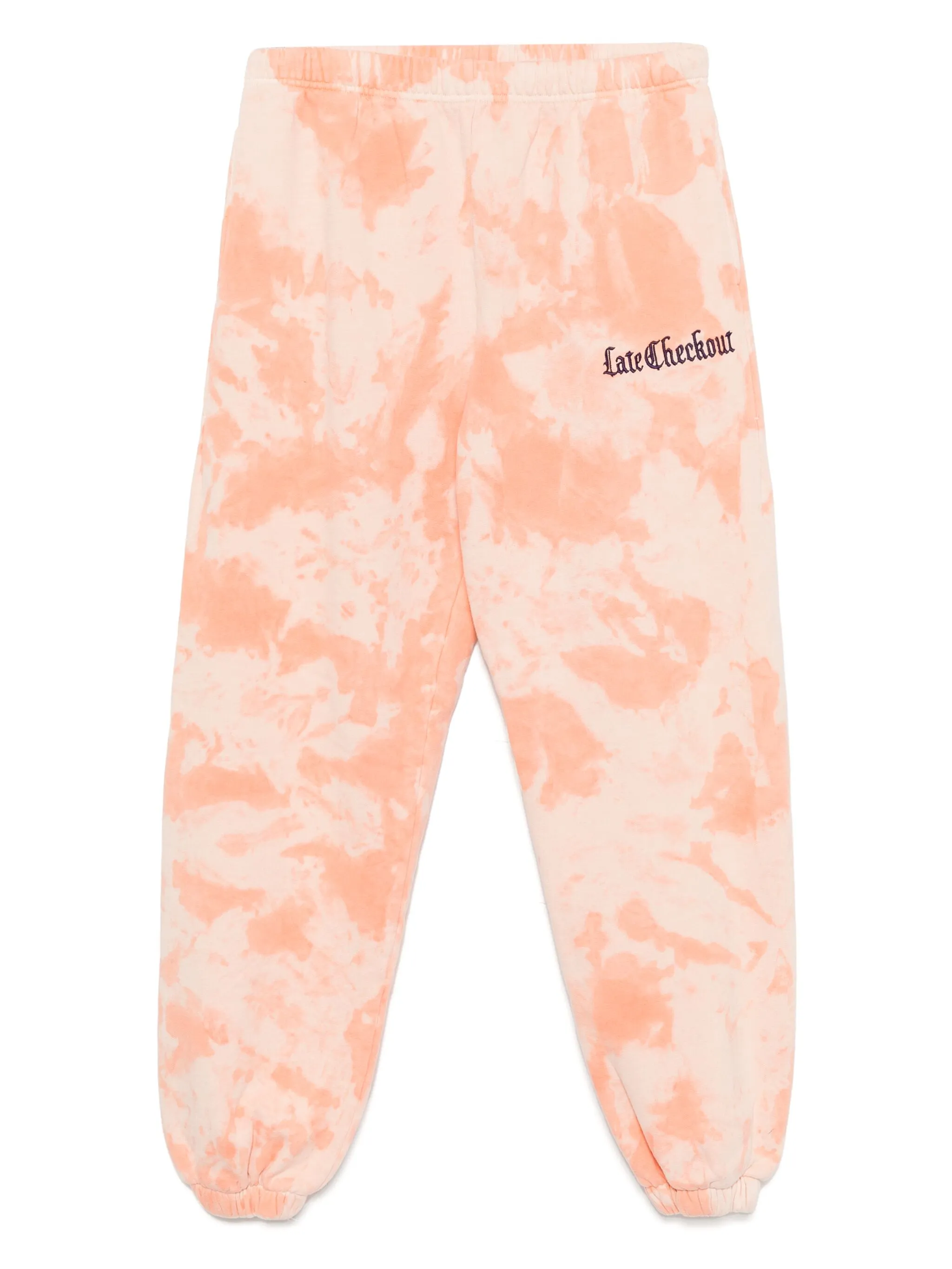 

Брюки с принтом тай-дай Stain Shade, оранжевый