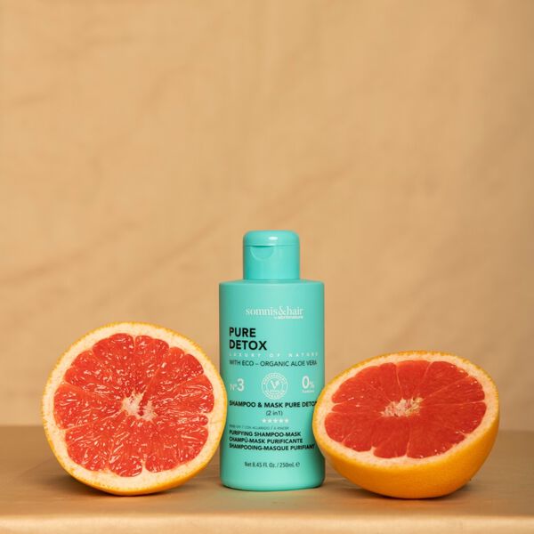 Шампунь/Маска 2в1 очищающая для волос, 250 мл Somnis&Hair Pure detox — фото 3