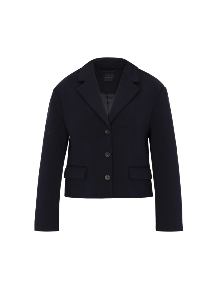 

DreiMaster Женский пиджак темно-синего цвета