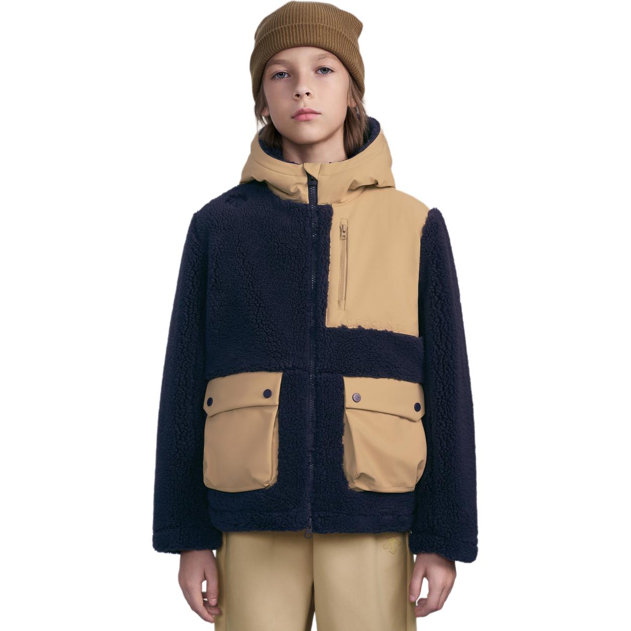 

Куртка с бархатистой текстурой MOVEWEAR для детей DESCENTE, nv-темно-синий