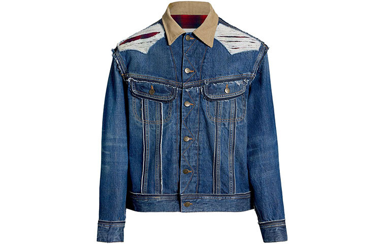 

Джинсовая куртка унисекс синяя Maison Margiela, синий