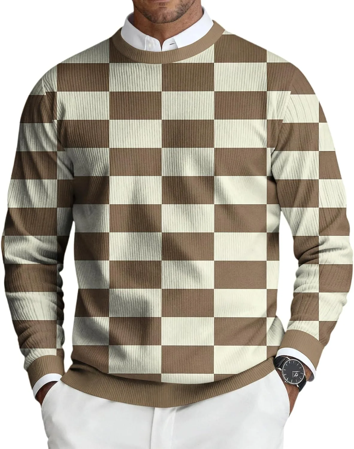 Мужская футболка с длинным рукавом, Regular Fit, S-4XL — фото 3