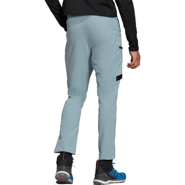 Спортивные штаны adidas Terrex Zupahike Pts Colorblock Elastic high waist Big Pocket Sports Pants Gray, мультиколор — фото 3