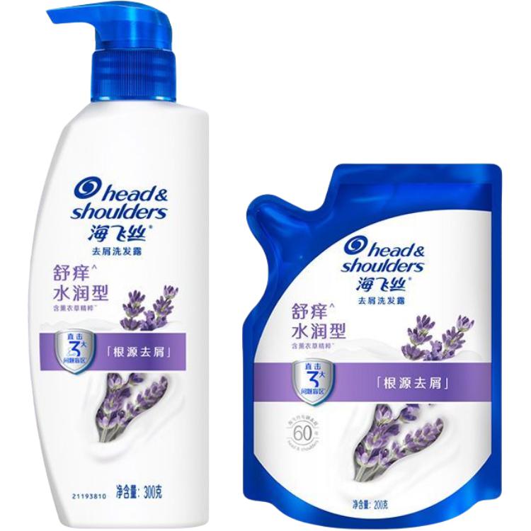 

Освежающий шампунь с лимоном глубокое очищение, объем и пышность аромат фрезии и цитрусов Head&shoulders, Two-Piece Set: Soothing & Moisturizing Shampoos 300g+Refill 200g