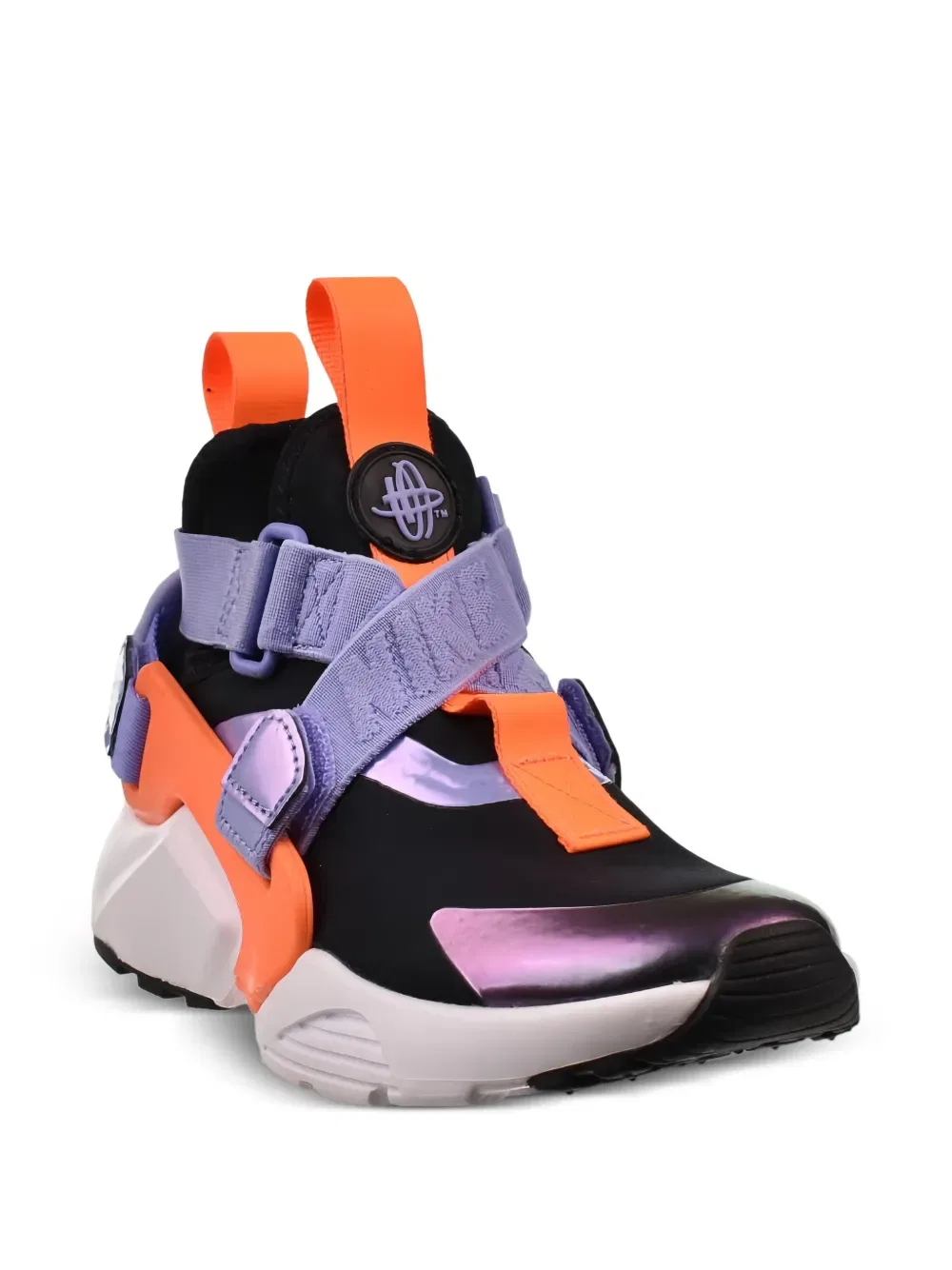 Кроссовки Huarache City с ремешком Nike Kids, черный
