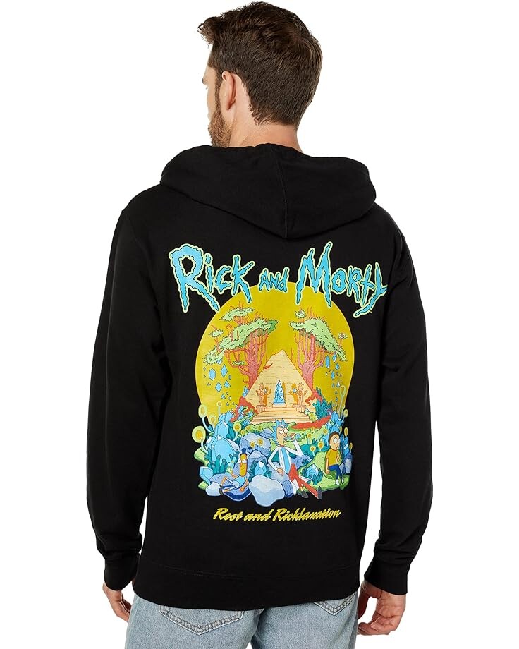

Худи DIM MAK Dim Mak x Rick and Morty - Rest and Ricklaxation Hoodie, черный