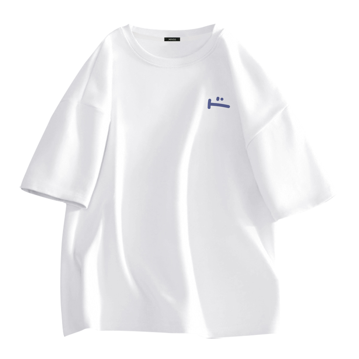 

Футболка унисекс MINISO, пальмово-зеленая (логотип на груди B Blue Mood)