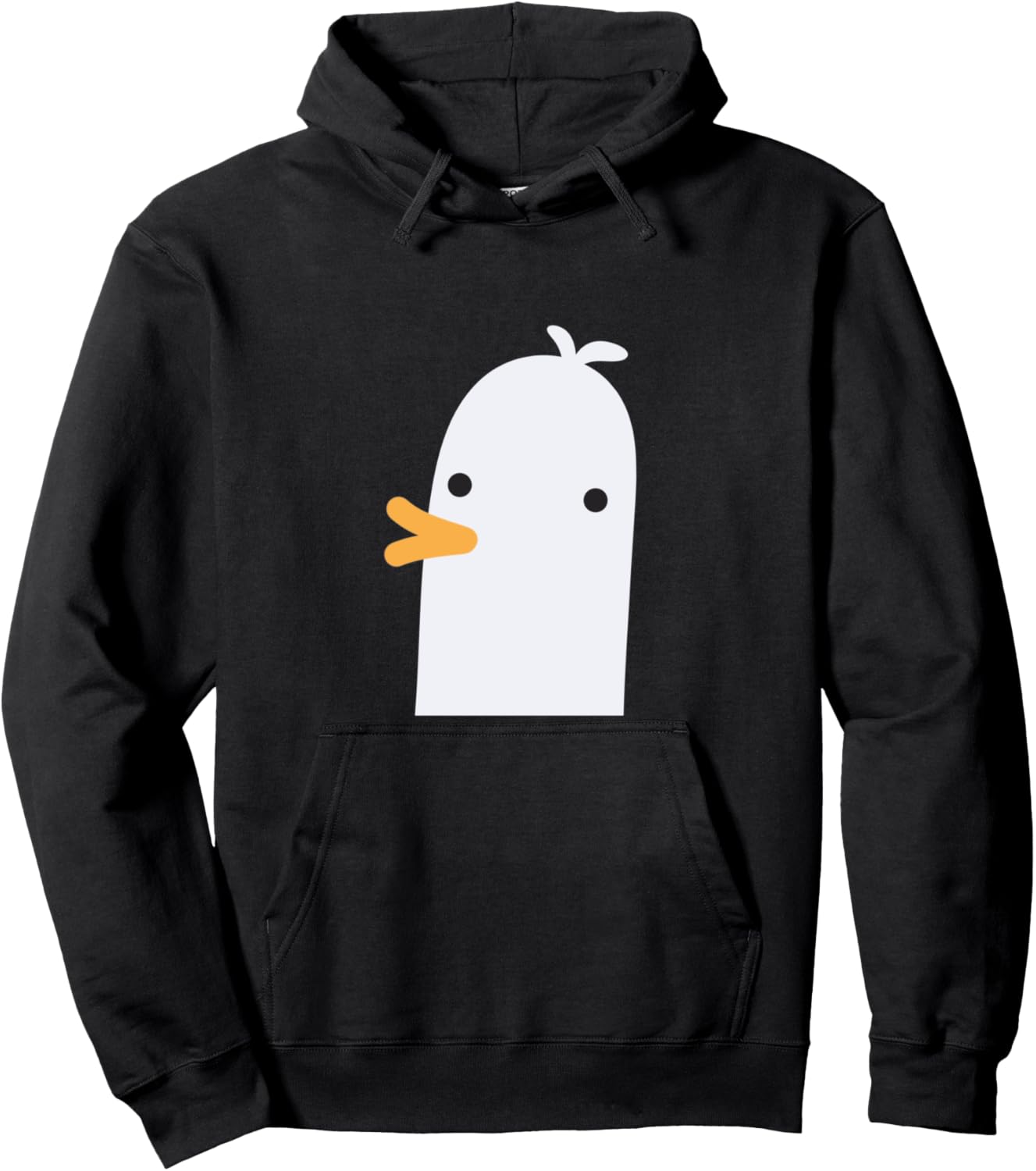 

Забавная толстовка с изображением крякающей белой утки Merossia