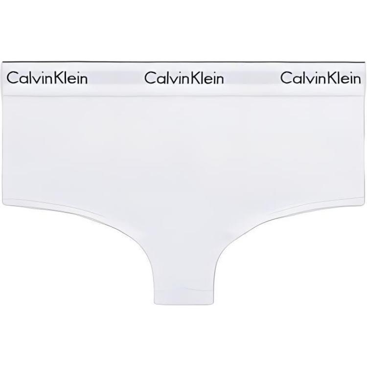 Женские трусы-боксеры Calvin Klein в белом цвете