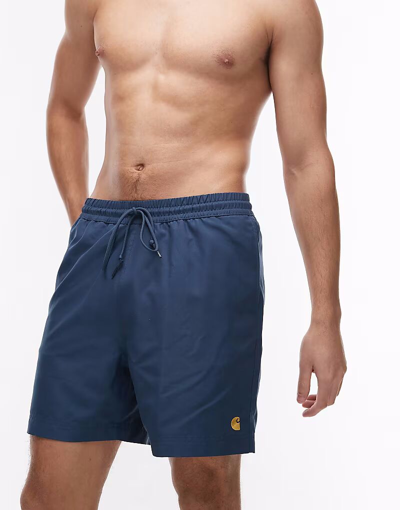 

Плавки Carhartt WIP Chase темно-синего цвета