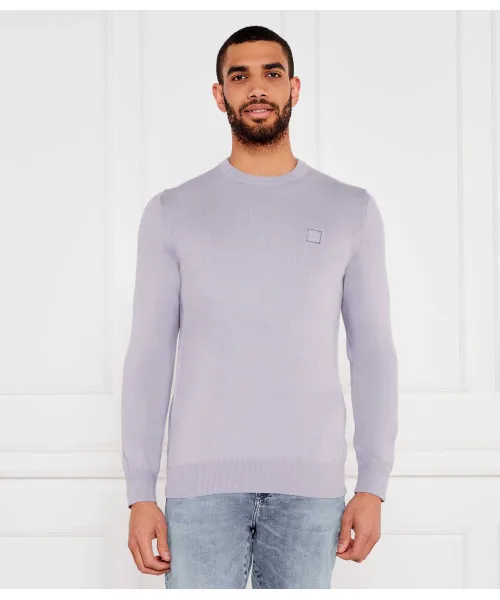 

Свитер kanovano_s Regular fit Boss Orange, фиолетовый