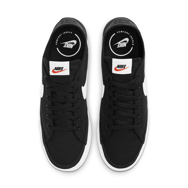 Кроссовки Court Legacy Canvas Nike, черный — фото 4