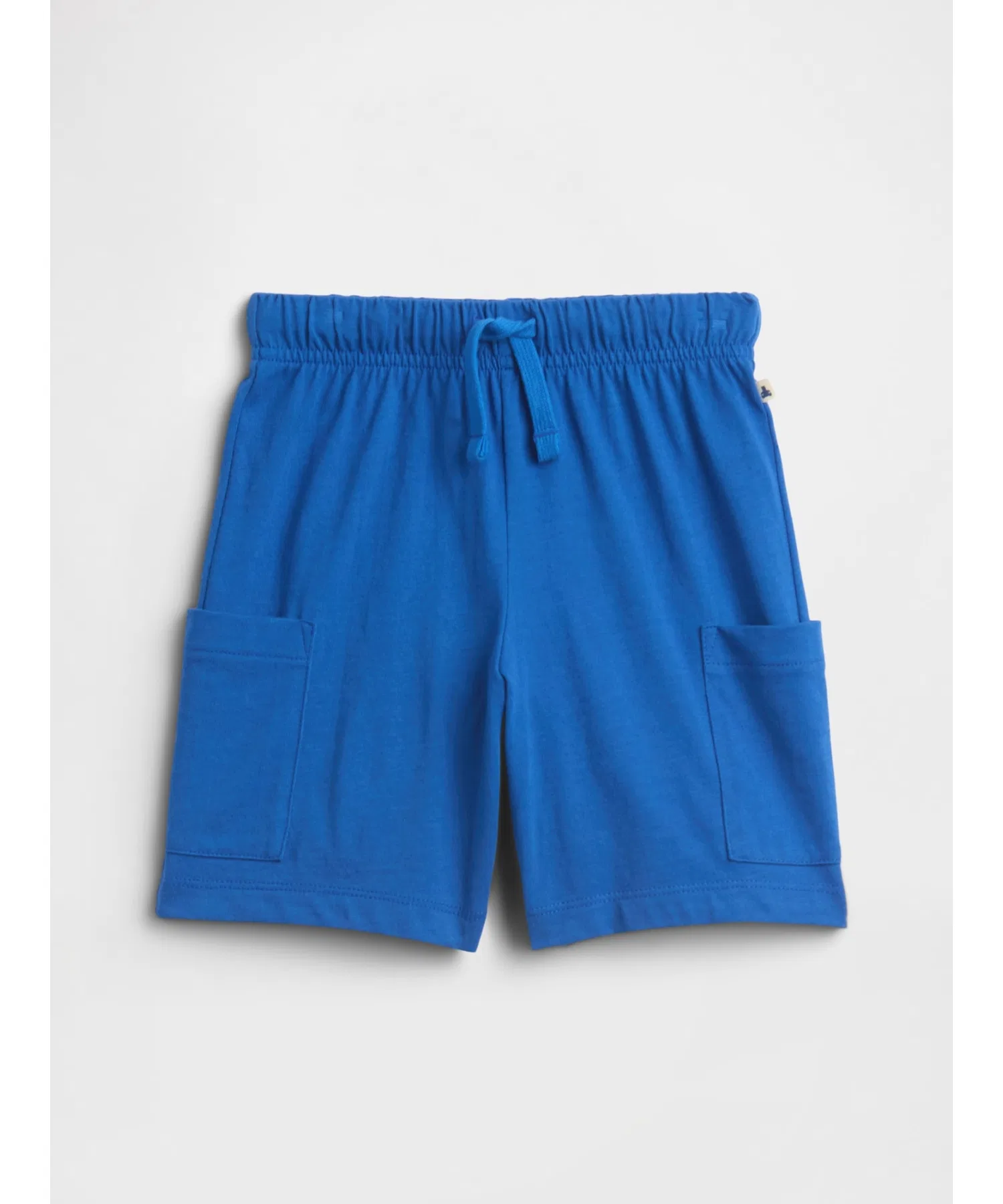 Детские хлопковые шорты карго GAP синие