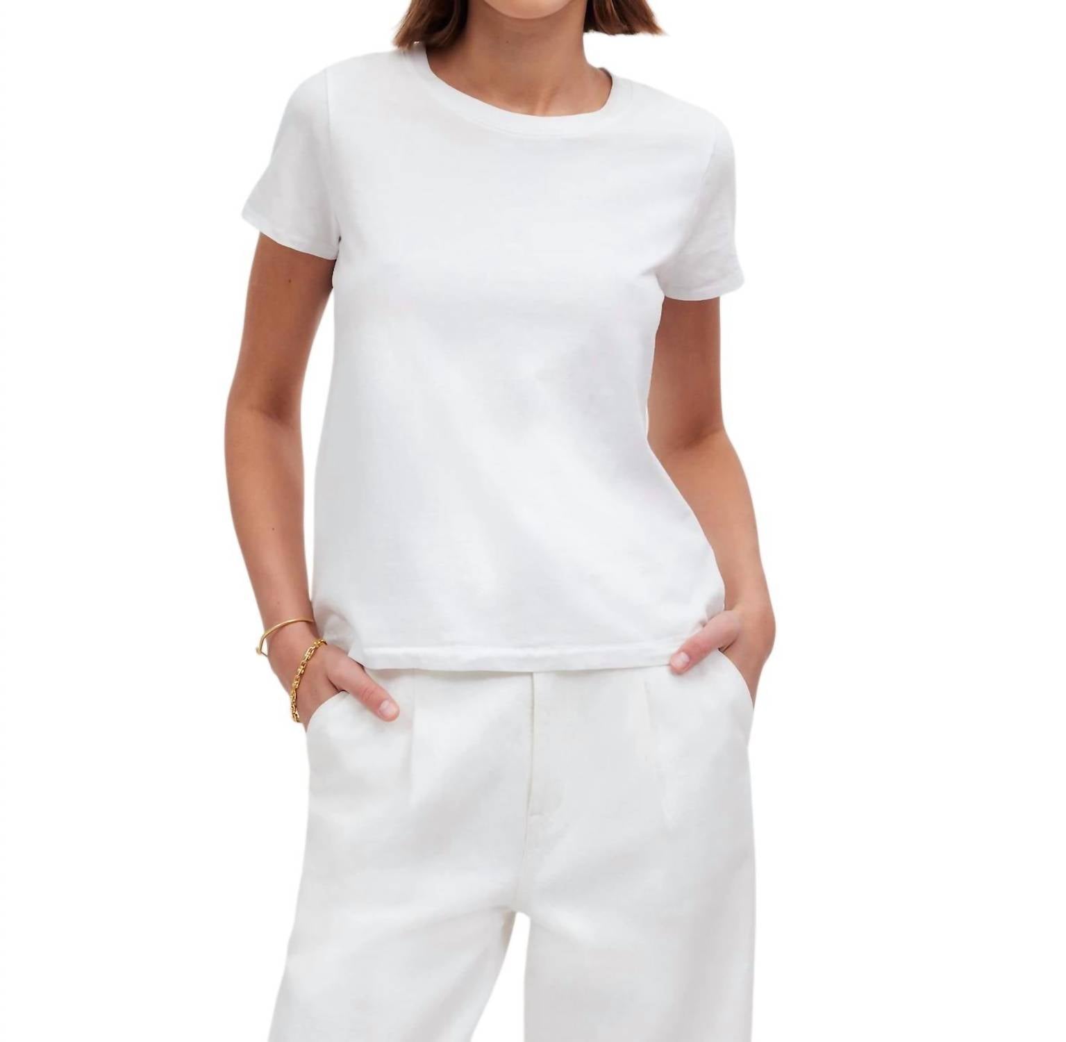 

Футболка Northside Vintage белого цвета Madewell
