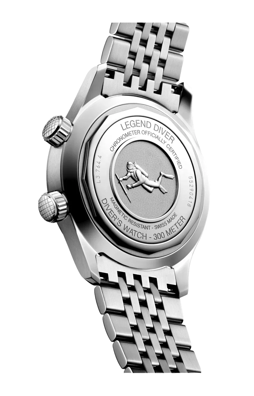 ЛОНЖИН ЛЕГЕНДА ДАЙВЕР - L3.764.4.90.7 LONGINES, золотой — фото 2