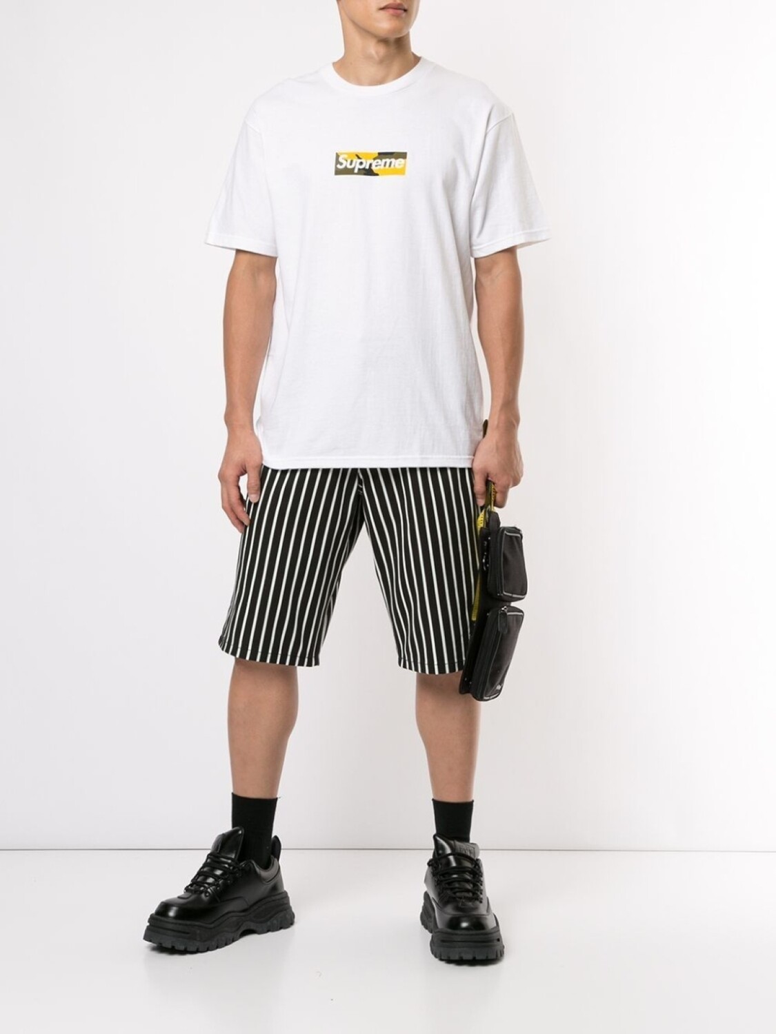 Supreme Brooklyn Box Logo T-shirt, белый — фото 2