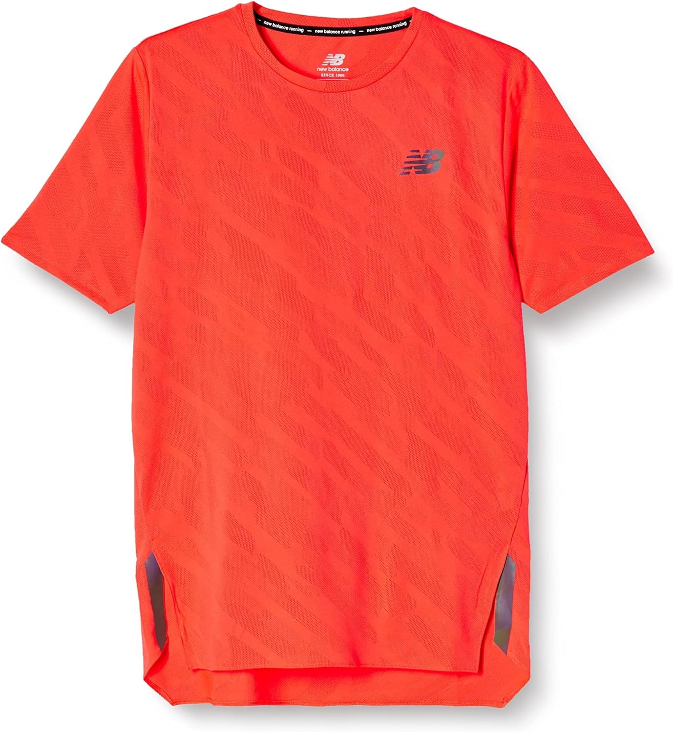 

Футболка New Balance MT23281 Q Speed Jacquard с коротким рукавом, красный