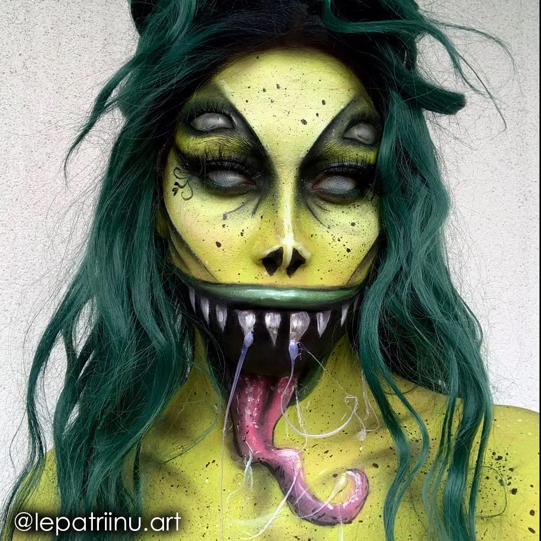 Сменный блок грима Mehron Paradise Makeup AQ Lime, 7 г Mehron, Lime — фото 3