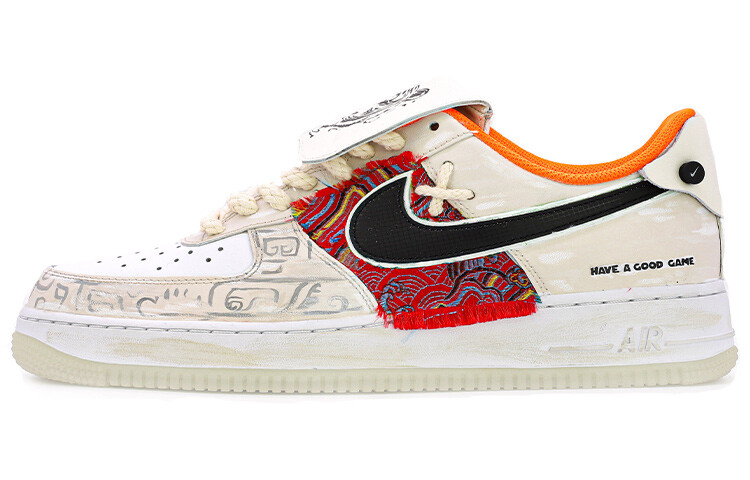 

Кроссовки Nike Air Force 1 Skateboard Shoes Men Low-Top White Brown