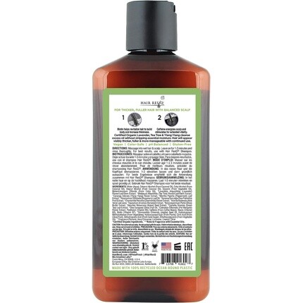 Hair Rescue Биотиновый комплекс B-Complex Ultimate утолщающий кондиционер для жирных волос 12 эт. Оз. Petal Fresh — фото 2