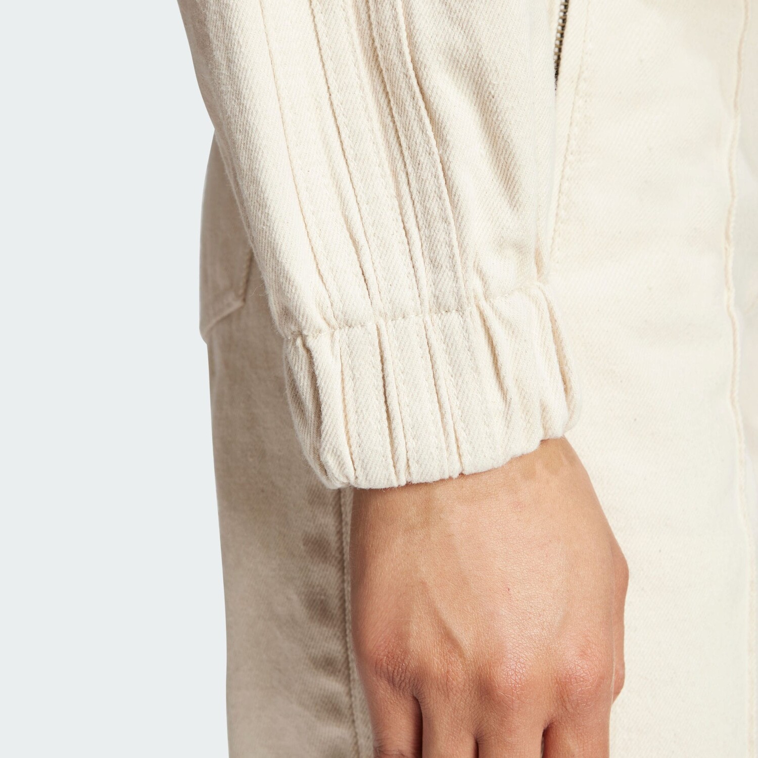 Женская куртка Premium Essentials светло-коричневого цвета Adidas Originals — фото 4