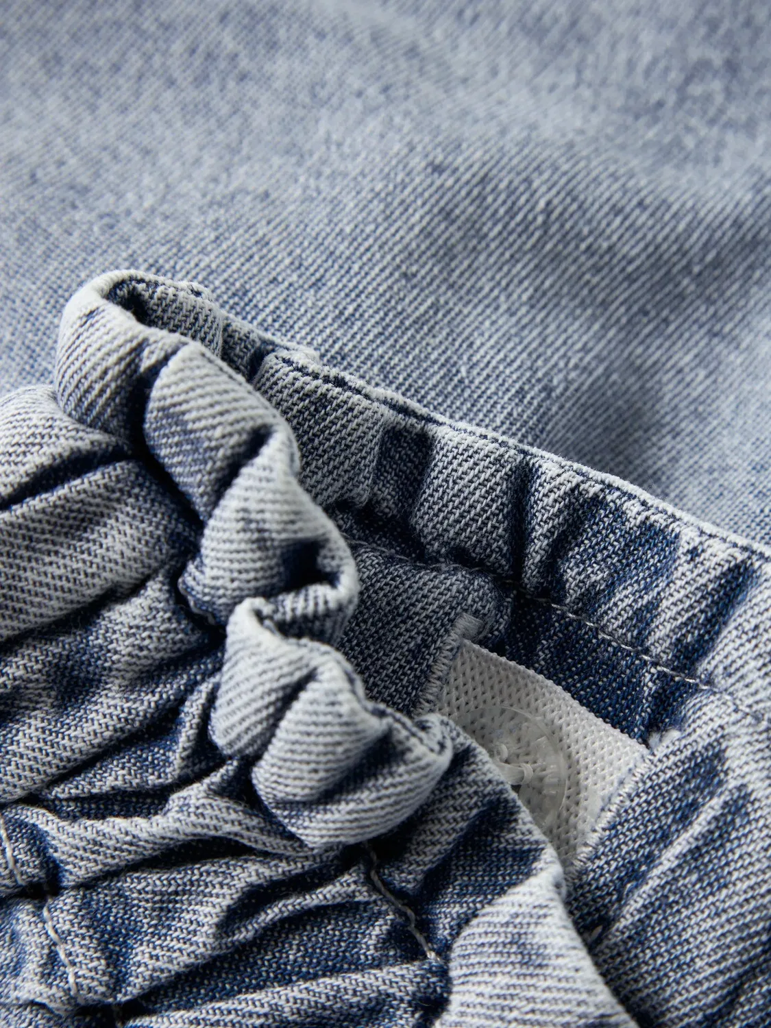 Шорты джинсовые с регулируемым поясом, Name it, medium blue denim — фото 4