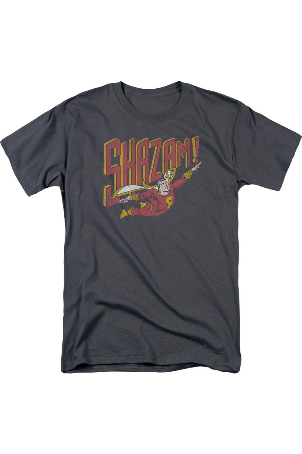 

Футболка с коротким рукавом для взрослых DC Comics Retro Marvel Gildan, цвет charcoal