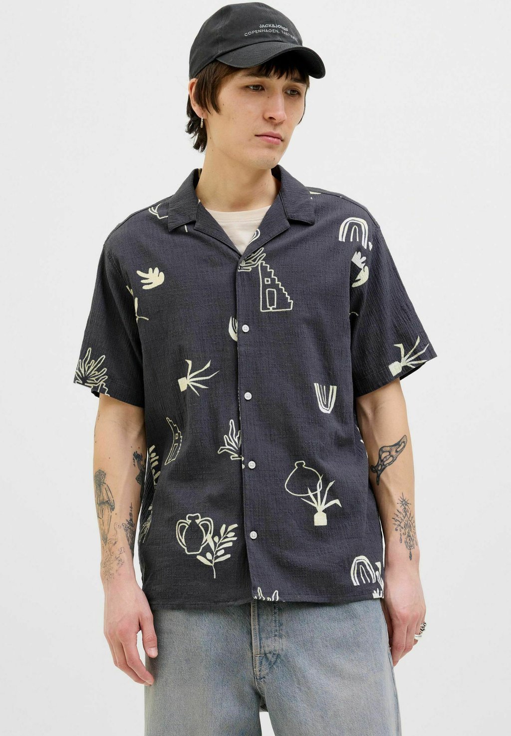 

Рубашка Jack & Jones, серый