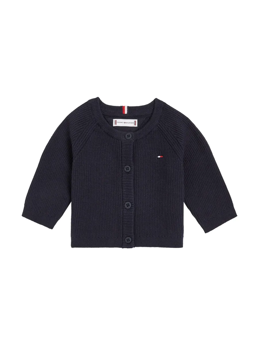 

Кардиган Tommy Hilfiger "ESSENTIAL REGULAR CARDIGAN LS", темно-синий