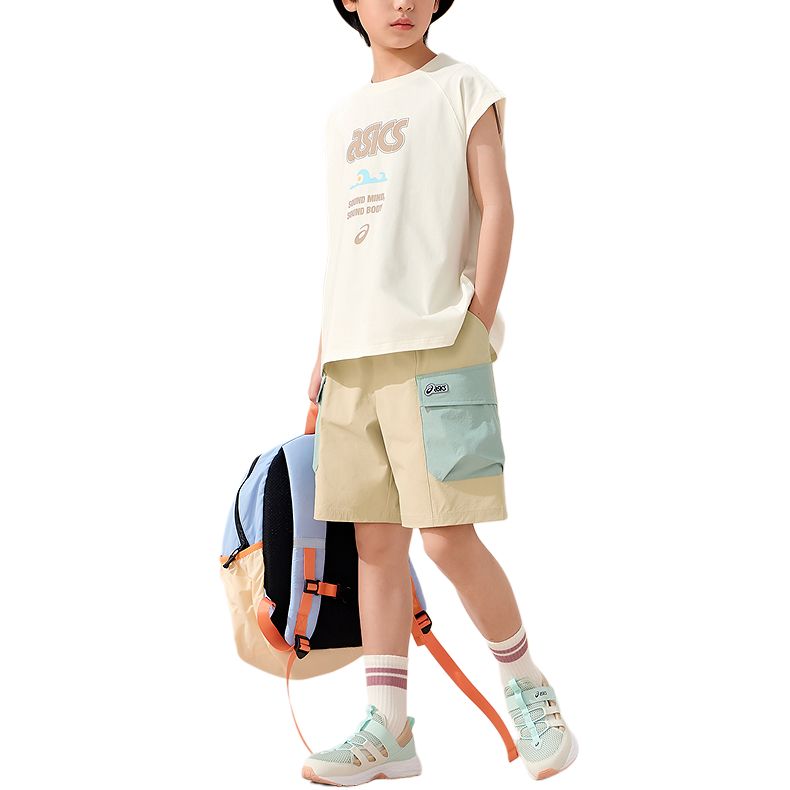 Футболка Urban Light Trend 0003 для детей 3-7 лет ASICS, экрю — фото 4