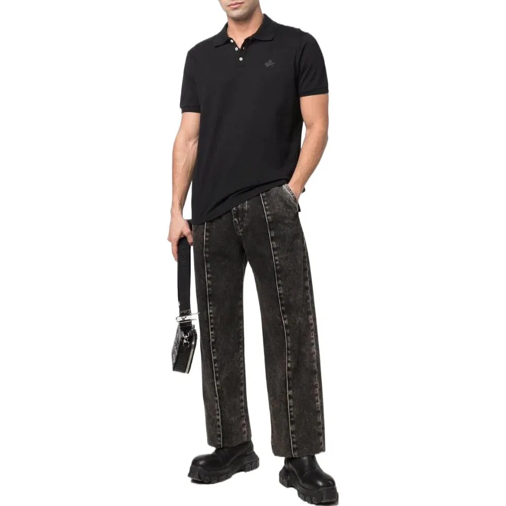 Джинсы мужские black moderate straight fit DIESEL — фото 3