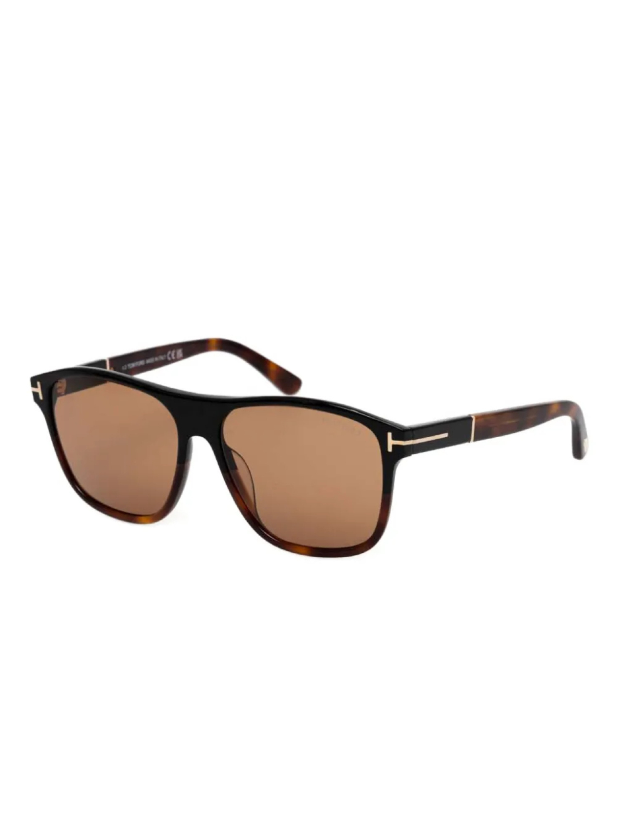 

Солнцезащитные очки TOM FORD Eyewear Fletcher в квадратной оправе, коричневый