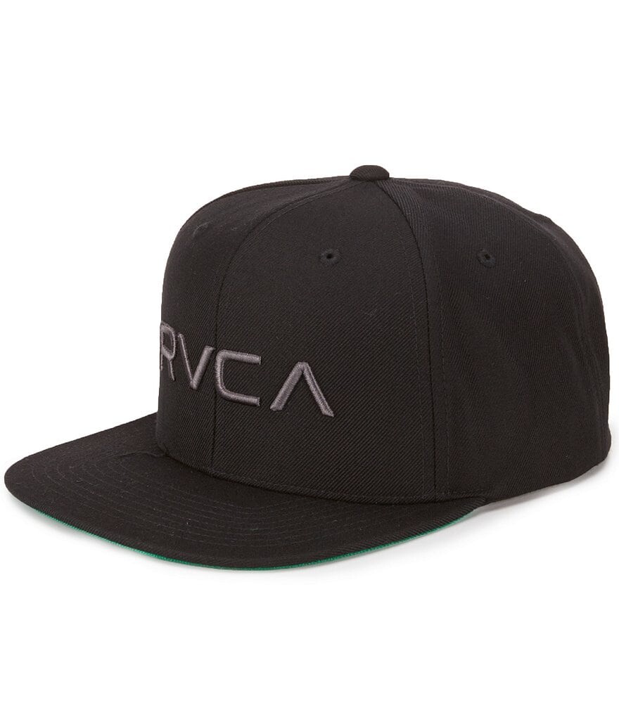 

Саржевая шапка RVCA Snapback III, черный