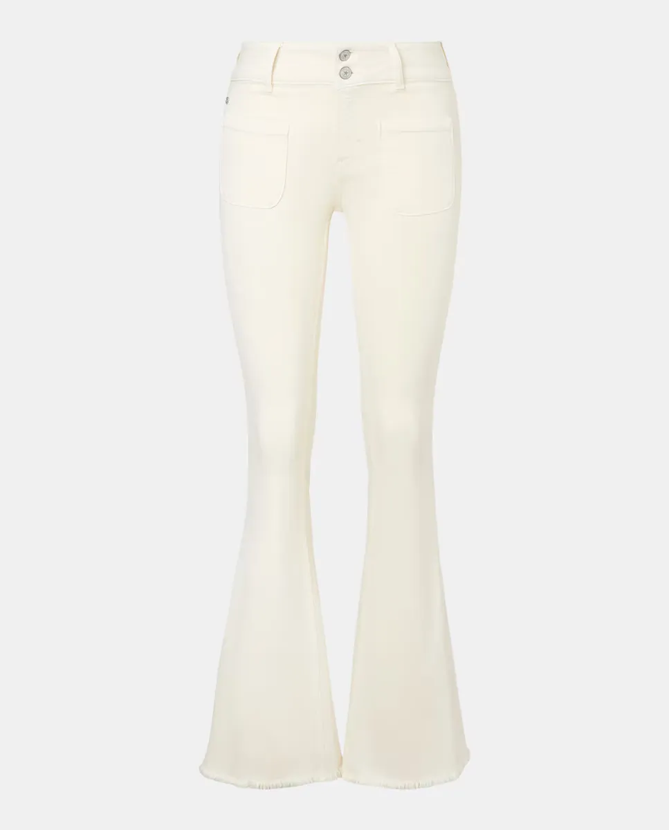 

Женские джинсы-клеш с эффектом стрейч Green Coast, цвет 120 Crudo