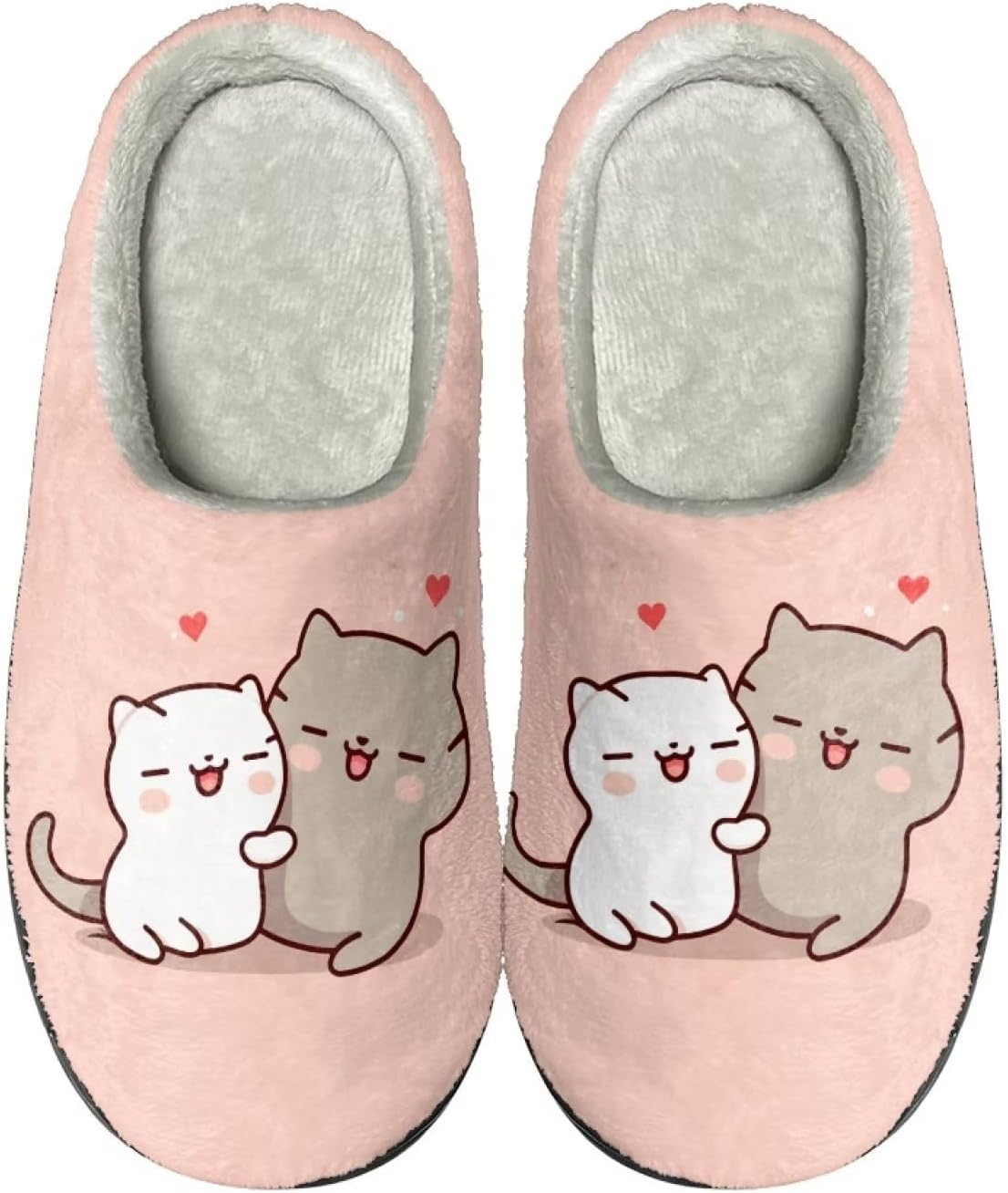 

Тапочки Flashideas для женщин и мужчин, ретро, мягкие, пушистые, для пары, повседневные, модные, Cute Cat