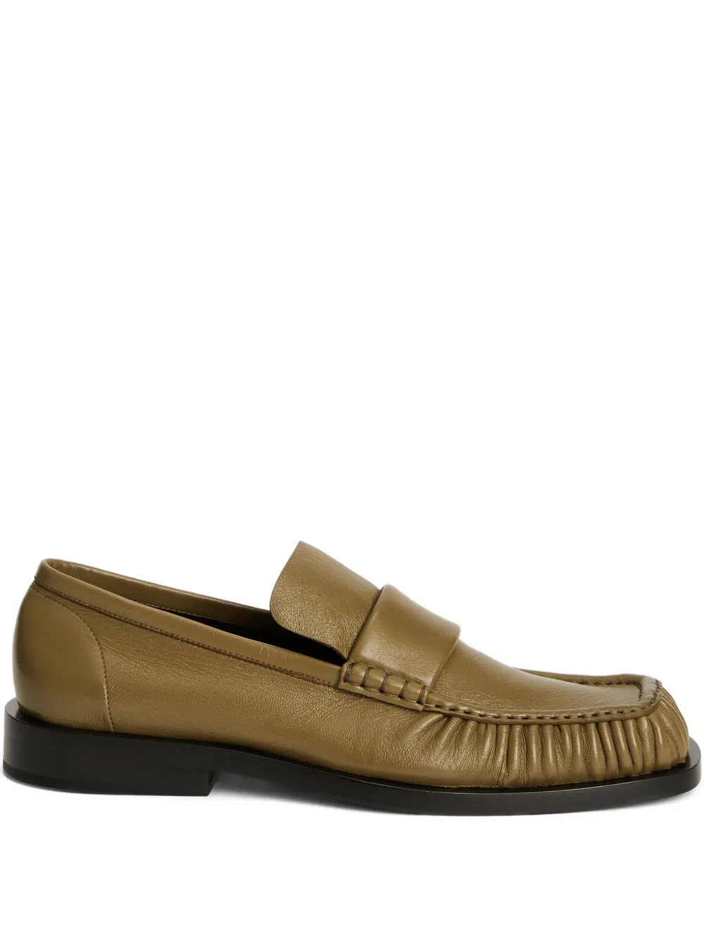 

Лоферы с жатым эффектом JIL SANDER, желтый