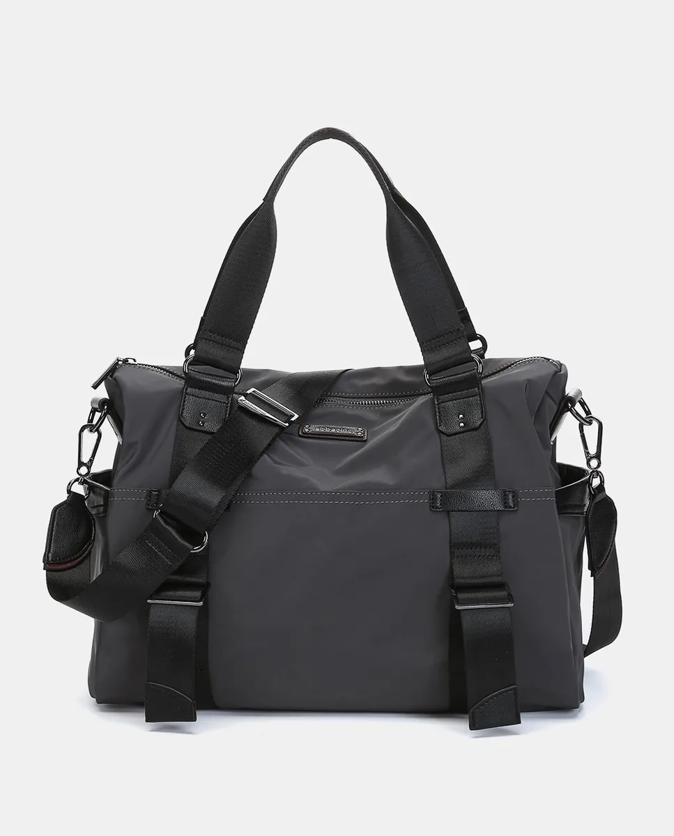 

Сумка-шоппер Freedom из переработанных материалов Abbacino, серый