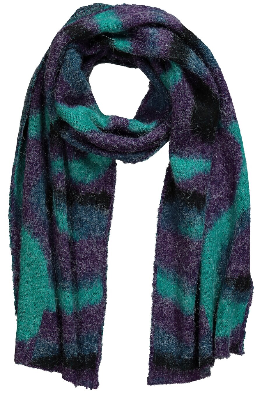 

Шарф Ulla Popken Scarf, цвет grey/green