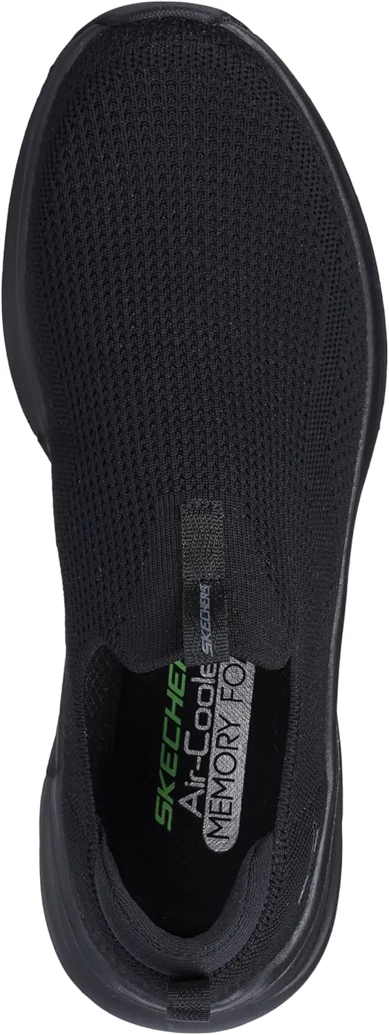 Мужские лоферы Skechers Vapor Foam Covert, черный — фото 4