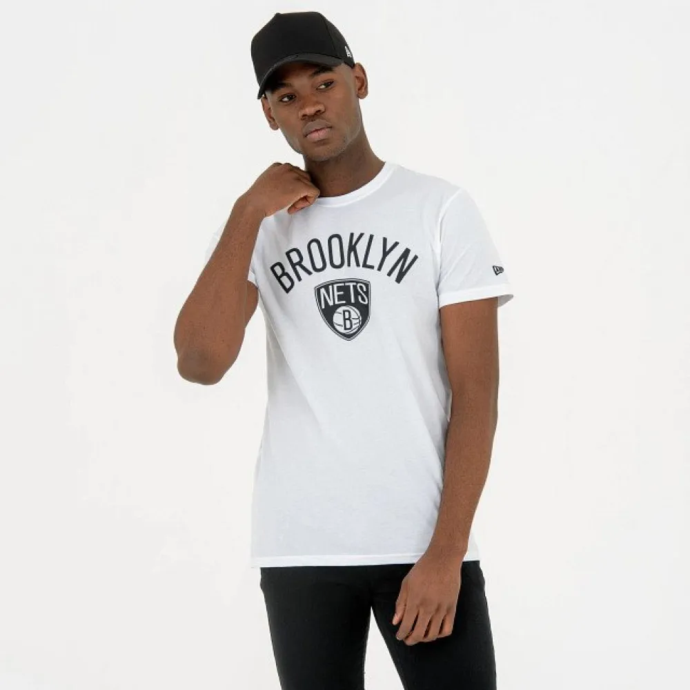 

Футболка с коротким рукавом New Era NBA Regular Brooklyn Nets, белый